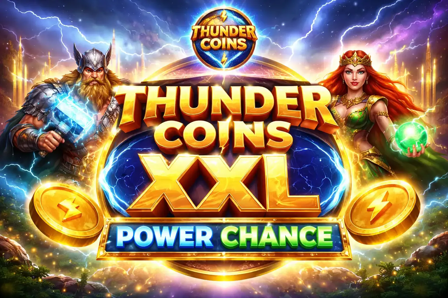 Thunder Coins XXL-де $170 дейін