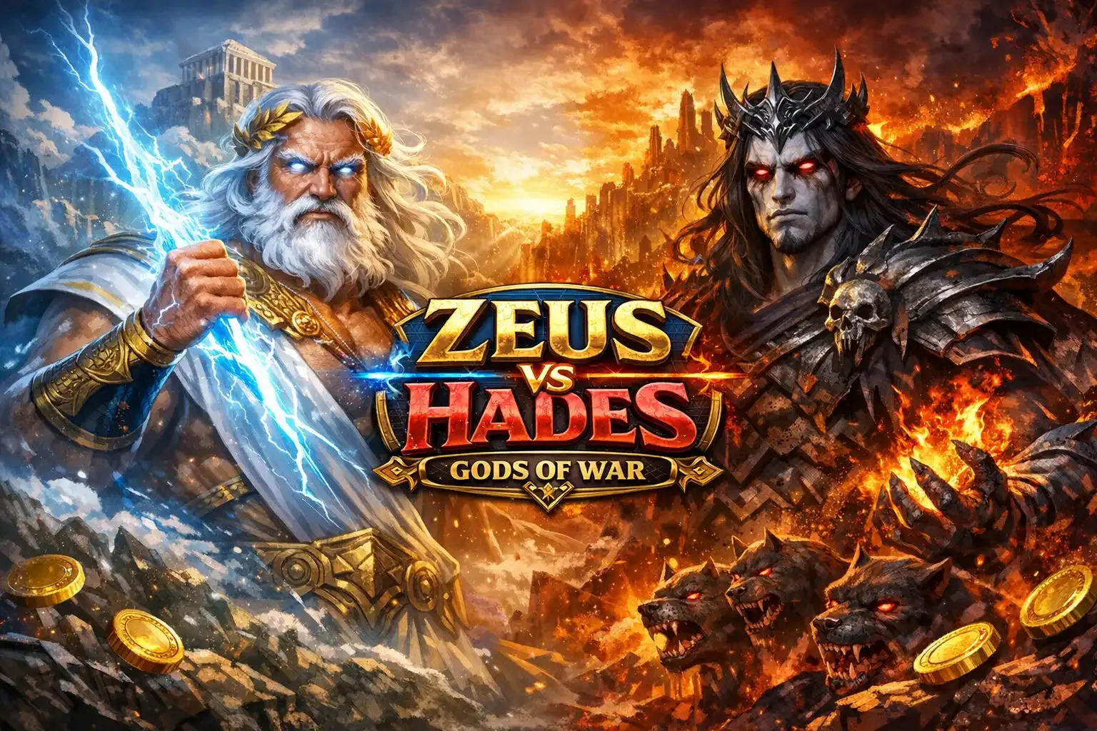 Zeus vs Hades слотында $180 дейін